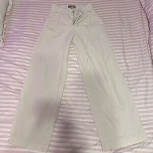Democracy Cream Wide Leg Pants